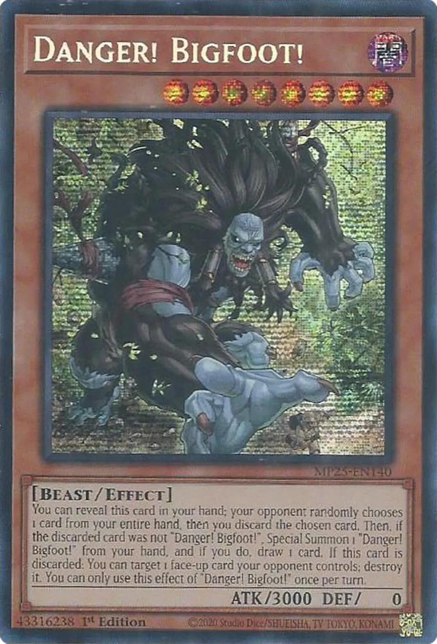 Danger! Bigfoot!