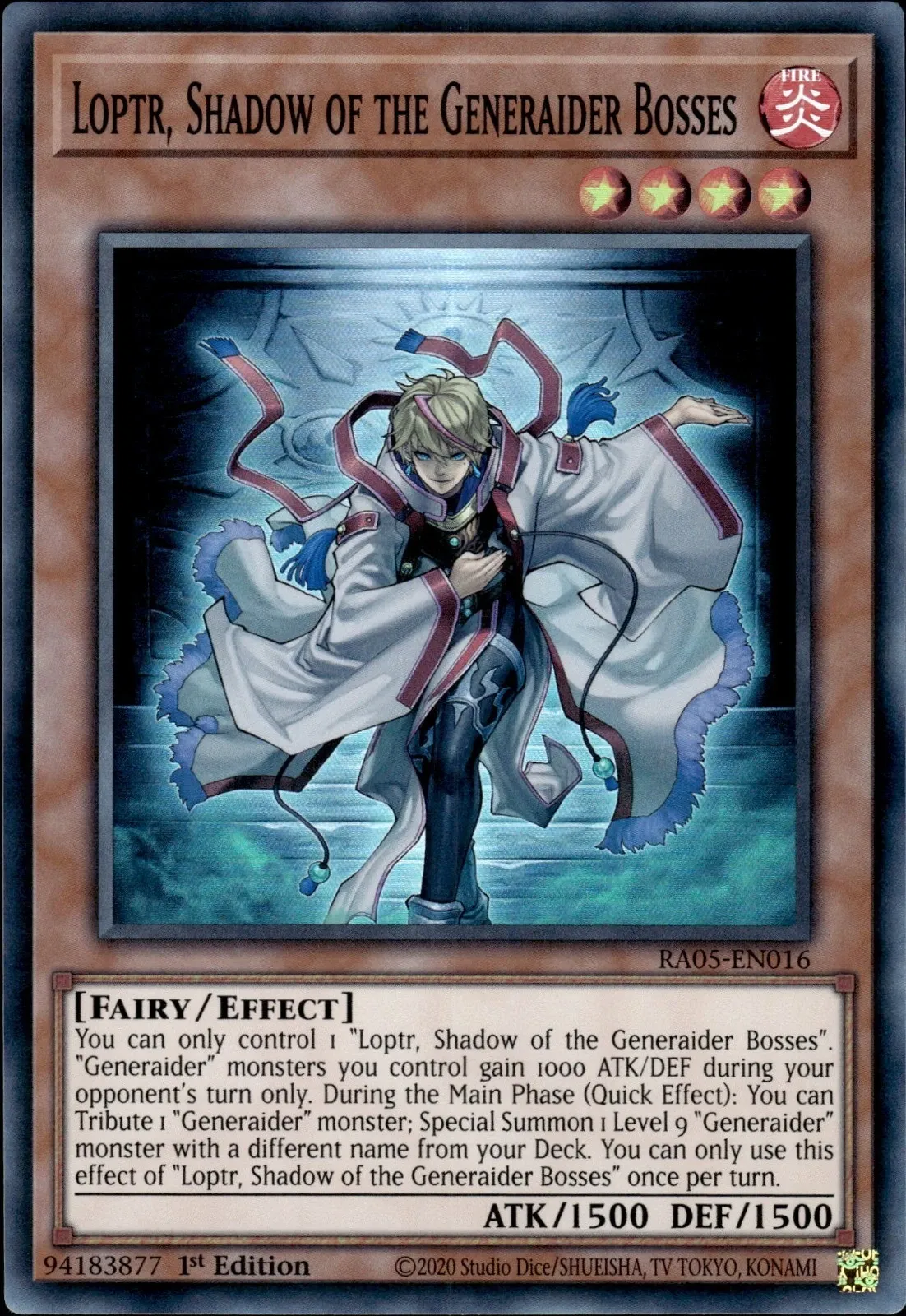 Loptr, Shadow of the Generaider Bosses